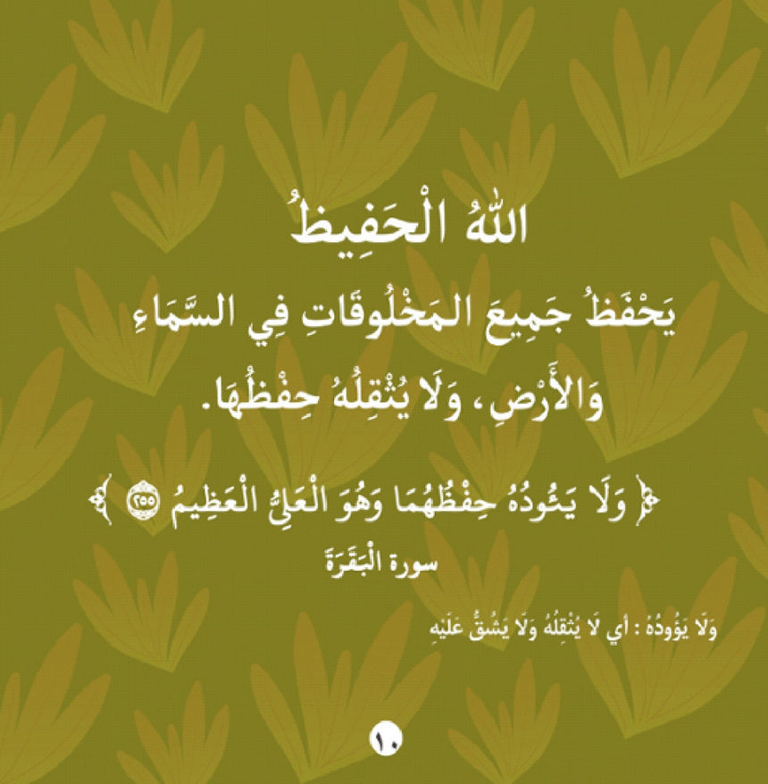 فالله خير حافظاً